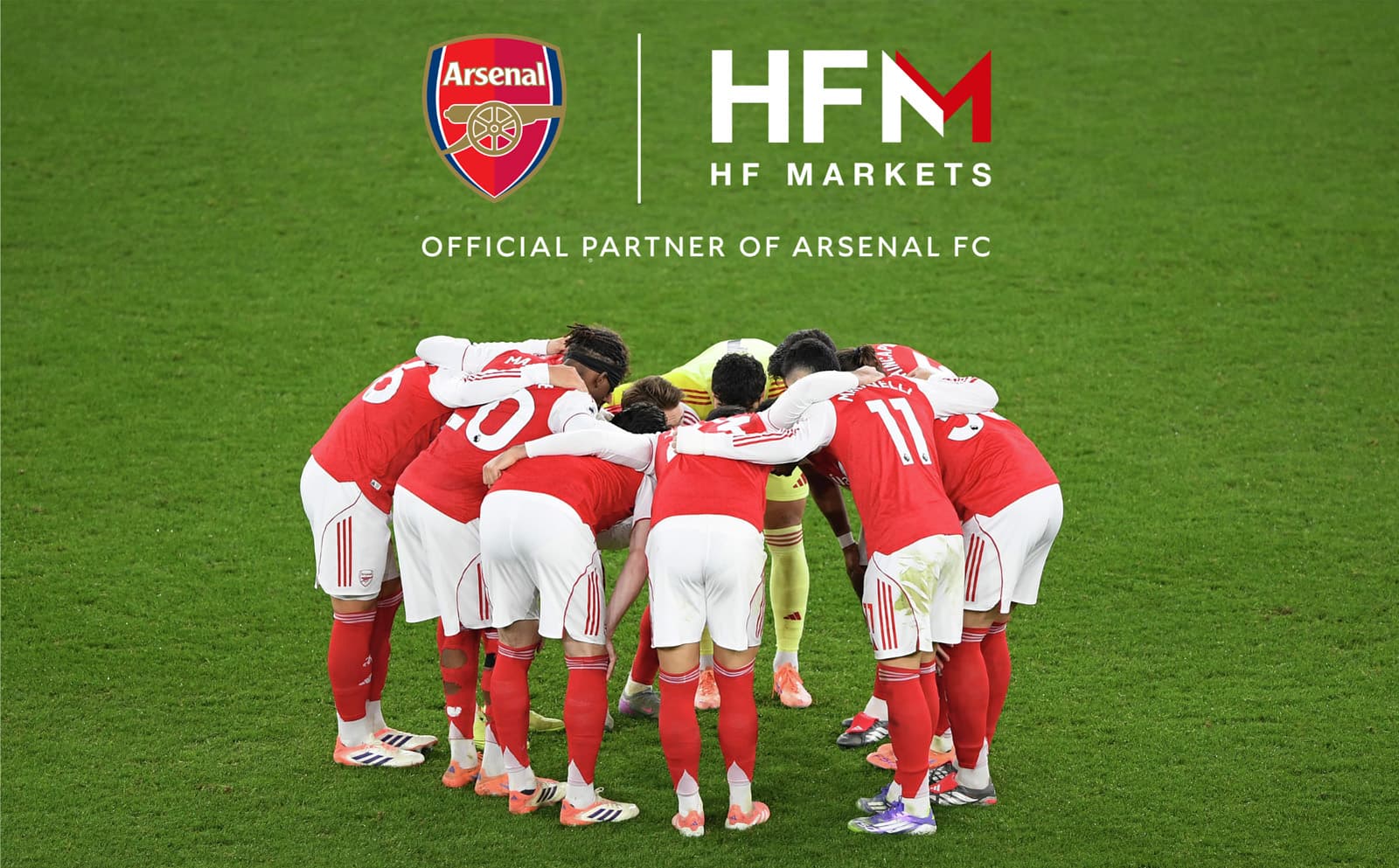 HFM and Arsenal FC partnership launch